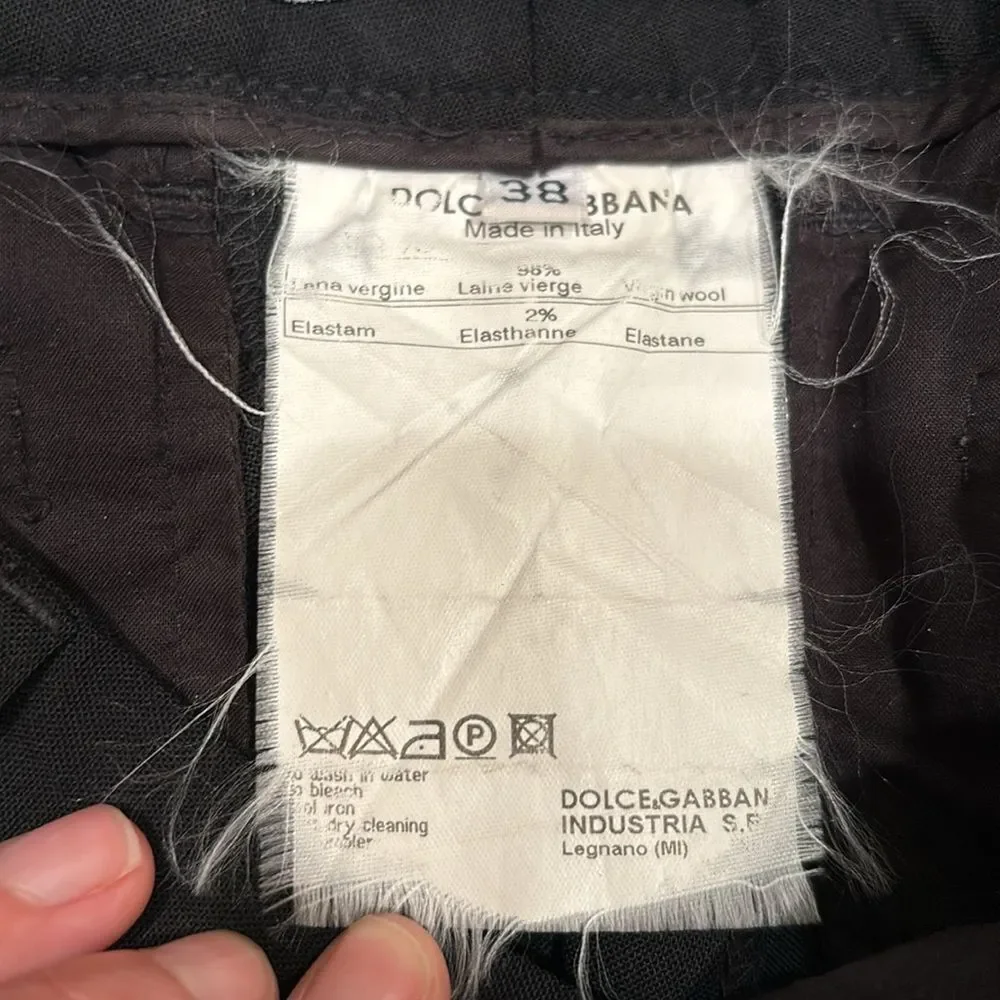 Dolce and Gabbana woman's black slacks - Picture 11 of 15